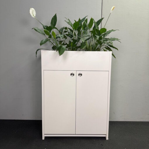 Stationery Cupboard with Planter Box - 900W x 450D x 1200H - 8 available