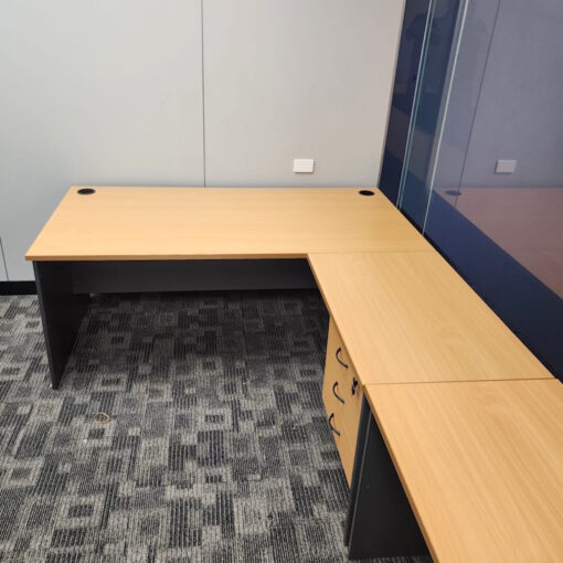 Desk and Return - 1800 x 1800 - 3 available - Image 2