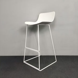 White Bar Stool - 9 available