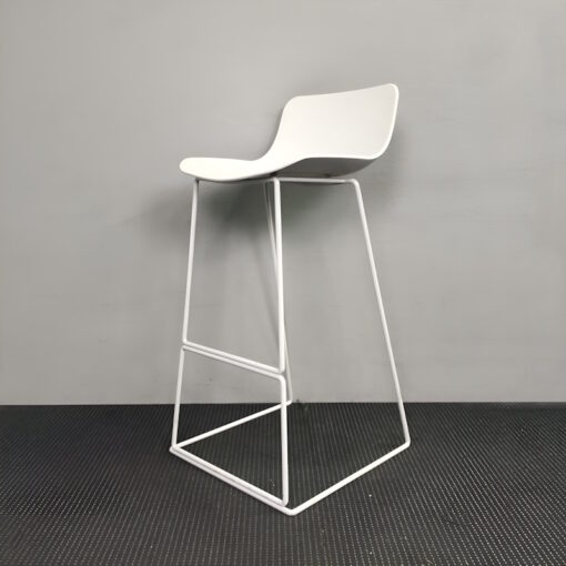 White Bar Stool - 9 available