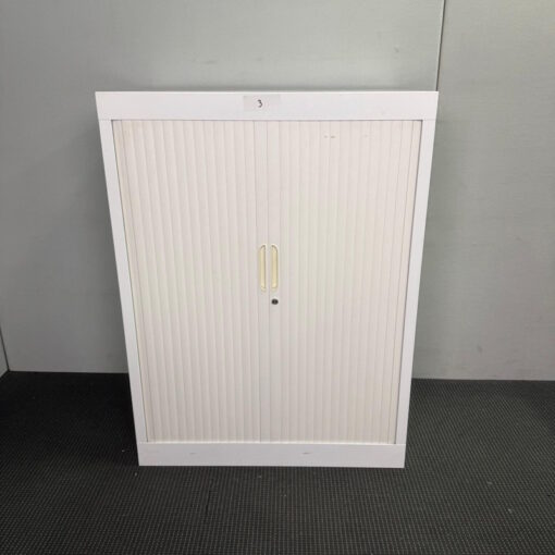 Tambour Door Cabinet - 900W x 1200H x 500D - 1 available - Image 2