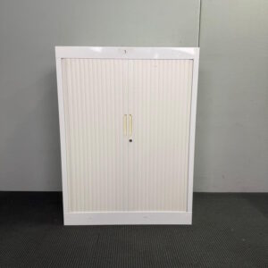 Tambour Door Cabinet - 900W x 1200H x 500D - 1 available