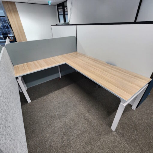 Desk and Return - 2100 x 1800 - 20 available - Image 2