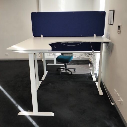 Electric Height Adjustable Corner Workstation 1800 x 1500 - 4 available - Image 2