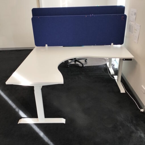 Electric Height Adjustable Corner Workstation 1800 x 1500 - 4 available - Image 4