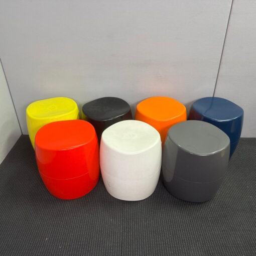 Retro Schiavello Plastic Wave Stool - 7 Colours available - Image 10
