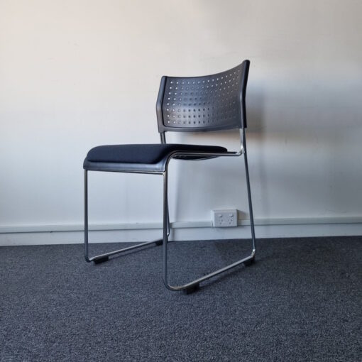Stackable Black Chair - 24 available - Image 2