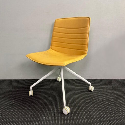 4-Way Castor & Swivel Office Chair - 5 available - Image 3