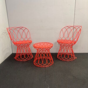 Emu Re-Trouve Chairs and Side Table Set - 1 available