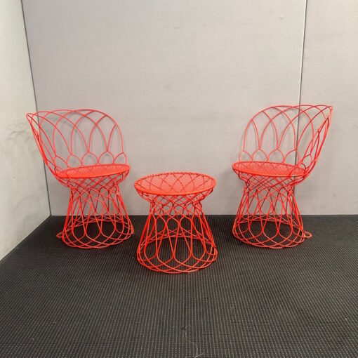 Emu Re-Trouve Chairs and Side Table Set - 1 available