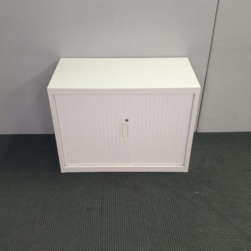 Tambour Door Cabinet – 900W x 680H x 460D - 2 available - Image 3