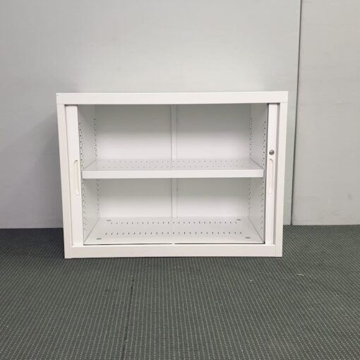 Tambour Door Cabinet – 900W x 680H x 460D - 2 available - Image 2
