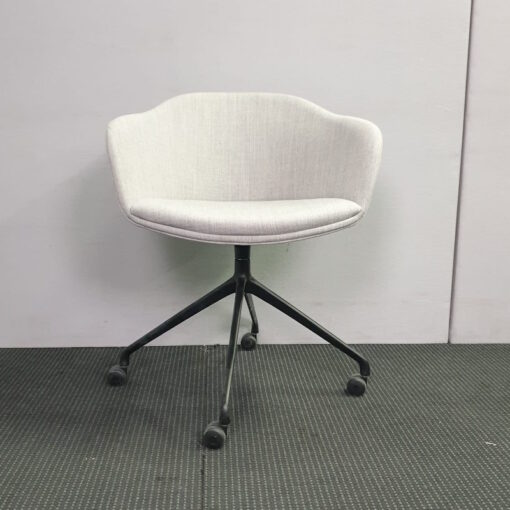 4-Way Castor & Swivel Office Chair - 2 available - Image 2
