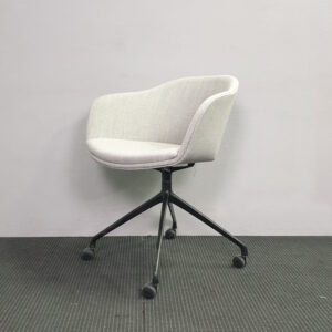 4-Way Castor & Swivel Office Chair - 2 available