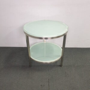 Round Glass Coffee Table 550D - 2 available