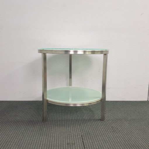 Round Glass Coffee Table 550D - 2 available - Image 3