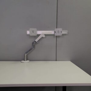 Dual Monitor Arm With Crossbar - 2 available