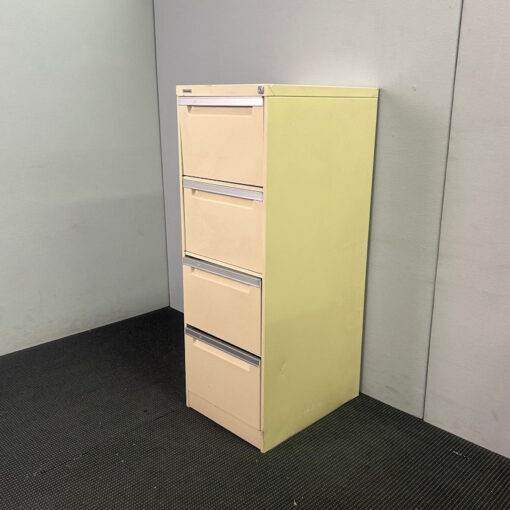 4 Drawer Filing Cabinet Brownbuilt - 1 available - Image 2