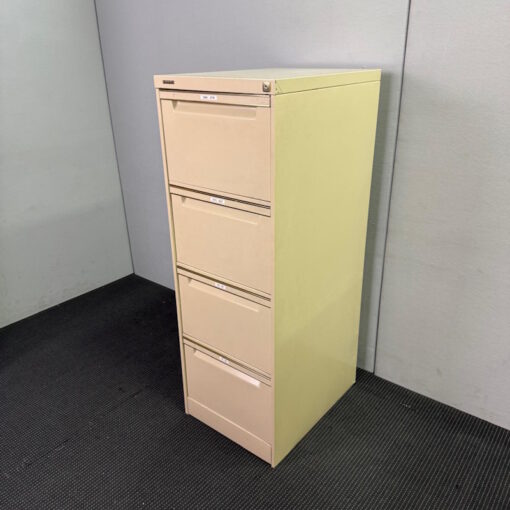 4 Drawer Filing Cabinet Brownbuilt - 1 available - Image 2