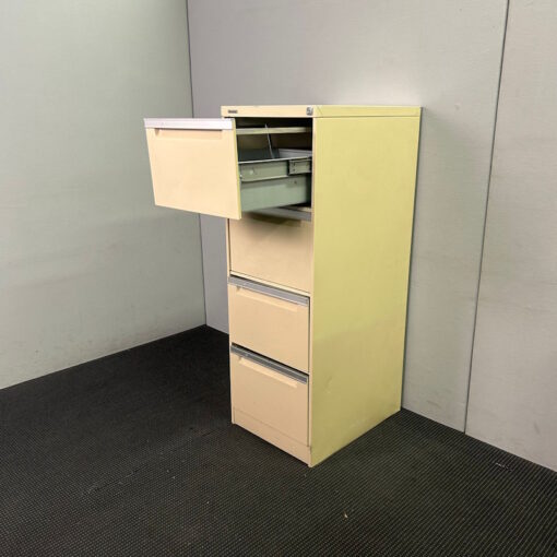 4 Drawer Filing Cabinet Brownbuilt - 1 available - Image 3