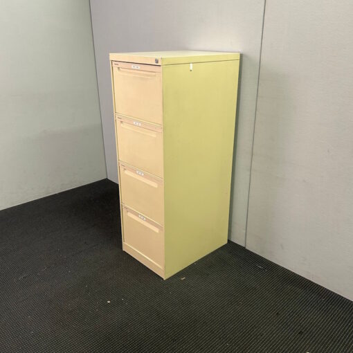 4 Drawer Filing Cabinet Brownbuilt - 1 available - Image 3