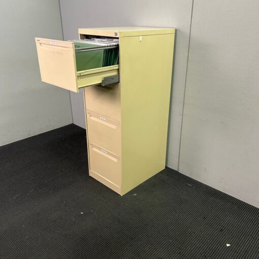 4 Drawer Filing Cabinet Brownbuilt - 1 available - Image 2