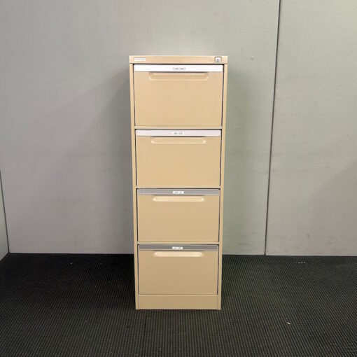 4 Drawer Filing Cabinet Hi-Design - 2 available