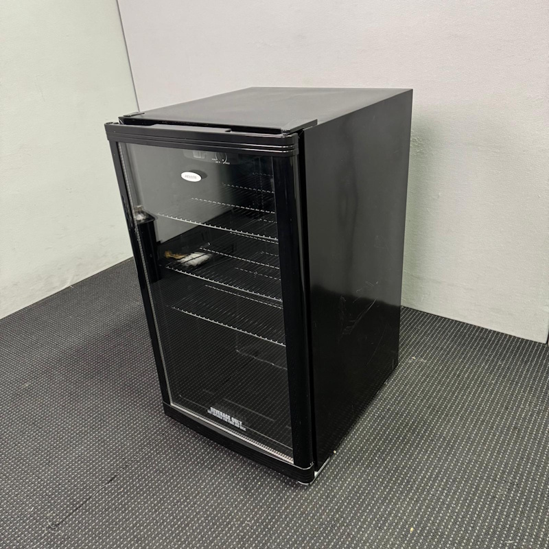 Heller Black 115L Beverage Bar Fridge Glass - SOLD - Image 4