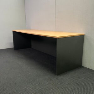 Straight Desk with Full Modesty Panel - 2300 x 750 - 1 available
