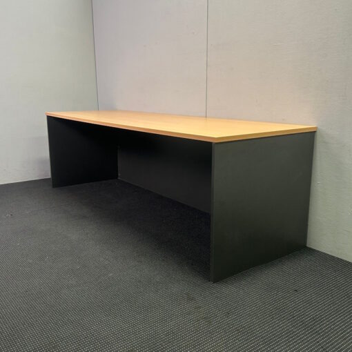 Straight Desk with Full Modesty Panel - 2300 x 750 - 1 available