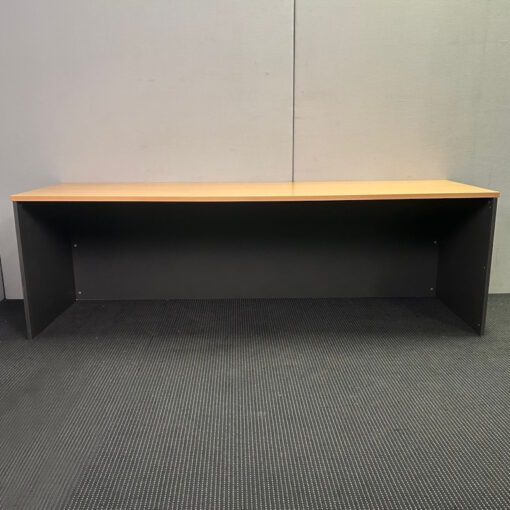 Straight Desk with Full Modesty Panel - 2300 x 750 - 1 available - Image 2