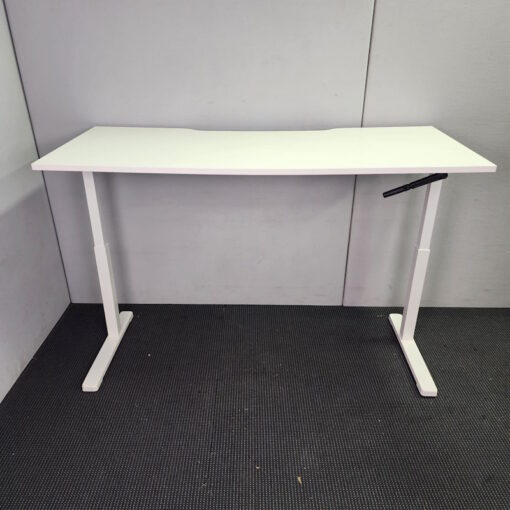 Manual Height Adjustable Desk 1800 x 750 - 2 available - Image 2