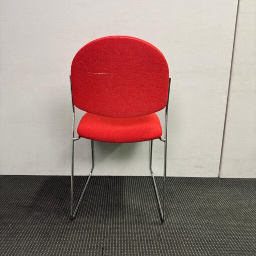 Stackable Chair Red - 10 available - Image 5