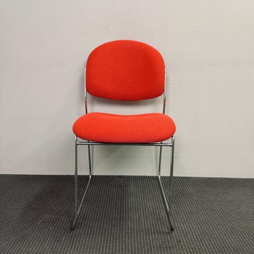 Stackable Chair Red - 10 available - Image 3