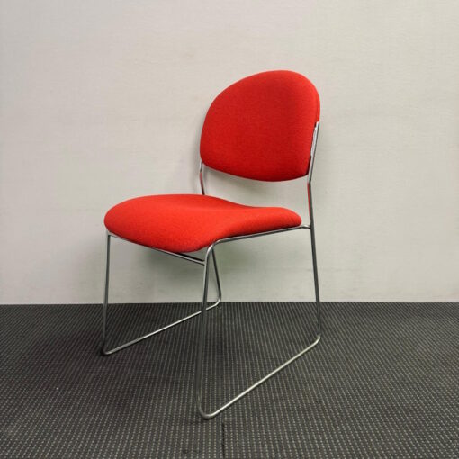 Stackable Chair Red - 10 available - Image 2