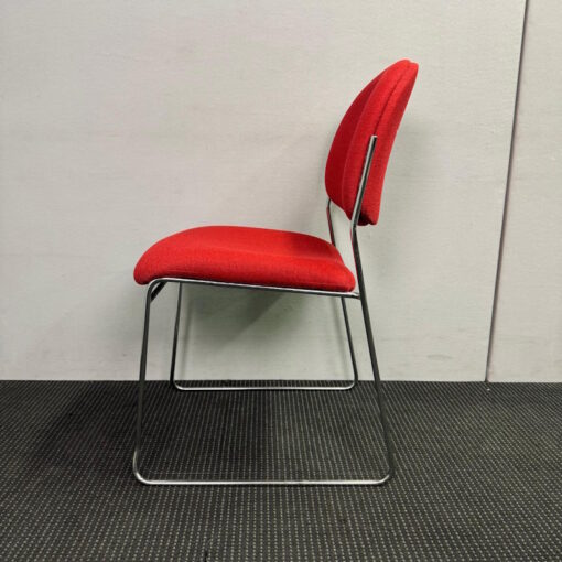 Stackable Chair Red - 10 available - Image 4