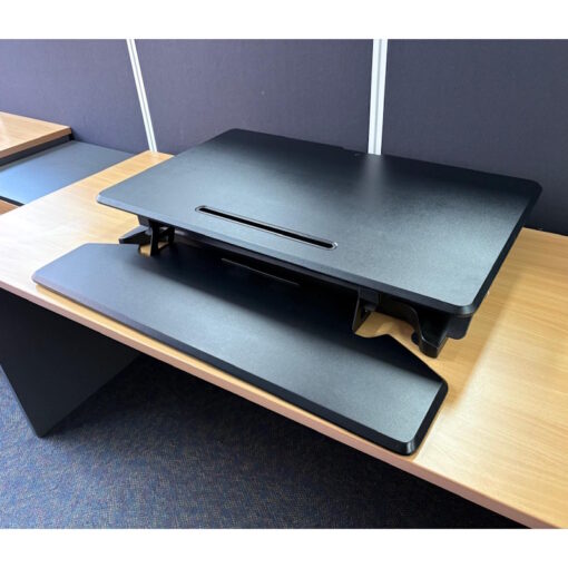 Sit Stand Desk Black 880W - 1 available - Image 3