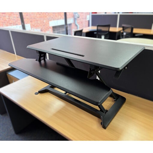 Sit Stand Desk Black 880W - 1 available