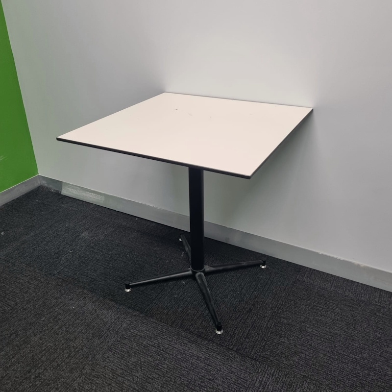Modern Square Meeting / Dining / Café Table - 700 x 700 - 1 available - Image 2