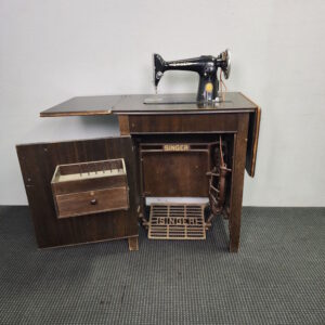 Vintage Singer Treadle Sewing Machine and Cabinet Model 201K - 1 available