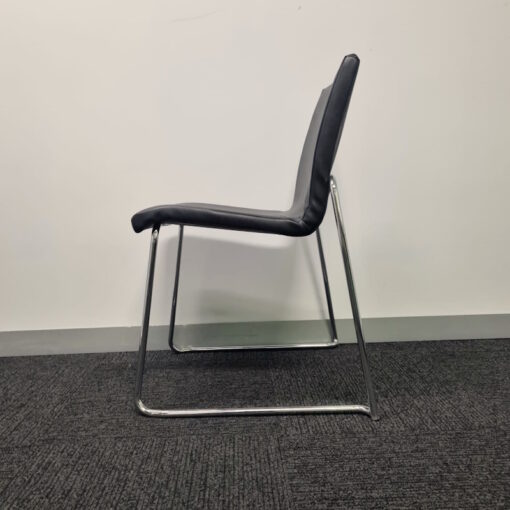 Black Stackable Chair Sled Base by insitu - 11 available - Image 4