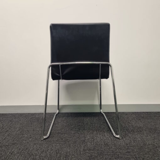 Black Stackable Chair Sled Base by insitu - 11 available - Image 5
