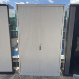 Tambour Door Cabinet - 1200W x 1980H x 500D - 1 available