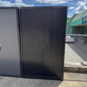 Tambour Door Cabinet Planex - 1200W x 1980H x 500D - 2 available