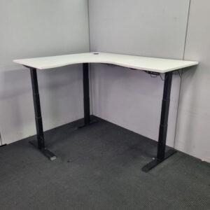 Electric Height Adjustable Corner Desk 1800 x 1500 LHS - 1 available