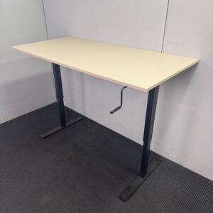 Manual Height Adjustable Desk Ikea 1600 x 800 - 1 available