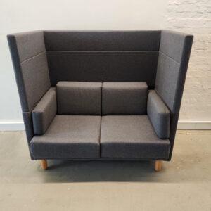 Highback 2-Seater Booth Sofa - 2 available