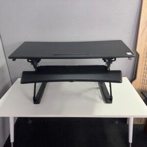 Sit Stand Desk Black 1180W - 1 available