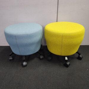 Mobile Stool by Haworth - 2 colours - 2 available