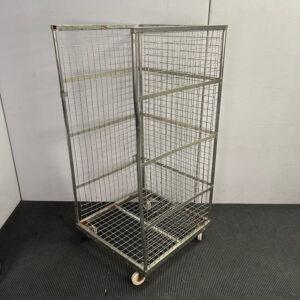 3 Sided Roll Cage Trolley - 1 available